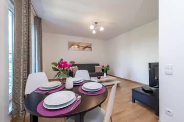 Фото номера Апартаменты с 1 спальней Апартаменты P&amp;O Apartments Wola Tarasy г. Варшава 23