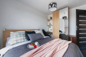 Фото номера Апартаменты с 2 спальнями Апартаменты P&amp;O Apartments Wola Tarasy г. Варшава 16