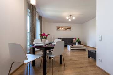 Фото номера Апартаменты с 1 спальней Апартаменты P&amp;O Apartments Wola Tarasy г. Варшава 9