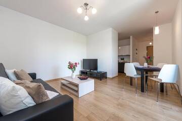 Фото номера Апартаменты с 1 спальней Апартаменты P&amp;O Apartments Wola Tarasy г. Варшава 18