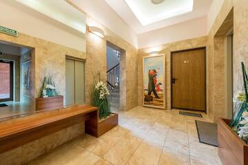 Фото номера Апартаменты с 3 спальнями - Tamka, 16 Апартаменты P&amp;O Apartments Tamka г. Варшава 24