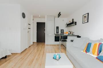 Фото номера Апартаменты Делюкс Апартаменты ShortStayPoland Grzybowska (B1) г. Варшава 12