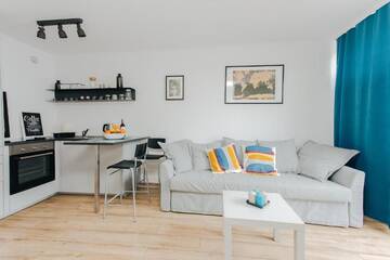 Фото номера Апартаменты Делюкс Апартаменты ShortStayPoland Grzybowska (B1) г. Варшава 35
