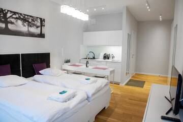 Фото номера Апартаменты Делюкс Апартаменты Triton Apartments in Warsaw near Airport г. Варшава 14