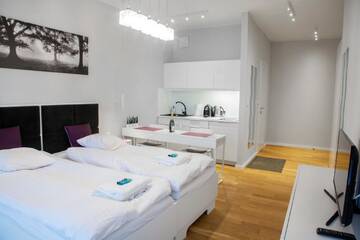 Фото номера Апартаменты Делюкс Апартаменты Triton Apartments in Warsaw near Airport г. Варшава 6