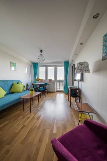 Фото номера 2-комнатные апартаменты с балконом Апартаменты WSTApartments River View г. Варшава 11