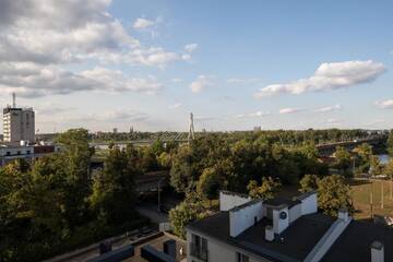 Фото номера 2-комнатные апартаменты с балконом Апартаменты WSTApartments River View г. Варшава 21