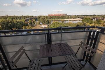 Фото номера 2-комнатные апартаменты с балконом Апартаменты WSTApartments River View г. Варшава 22