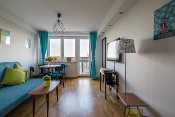 Фото номера 2-комнатные апартаменты с балконом Апартаменты WSTApartments River View г. Варшава 34