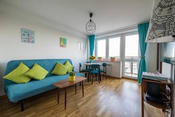 Фото номера 2-комнатные апартаменты с балконом Апартаменты WSTApartments River View г. Варшава 10