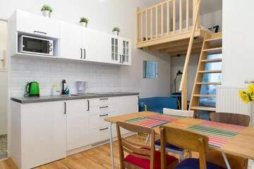 Фото номера Апартаменты с 1 спальней Апартаменты WSTApartments RetroFunky г. Варшава 30