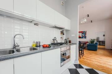 Фото номера Апартаменты с балконом Апартаменты oompH Warsaw Central Elegant Apartment г. Варшава 14