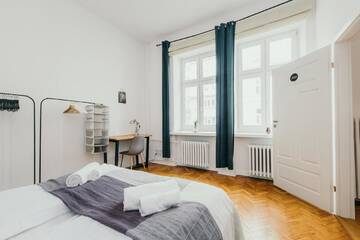 Фото номера Апартаменты с балконом Апартаменты oompH Warsaw Central Elegant Apartment г. Варшава 11