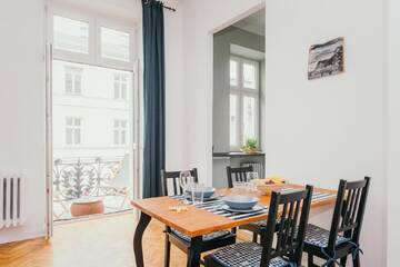 Фото номера Апартаменты с балконом Апартаменты oompH Warsaw Central Elegant Apartment г. Варшава 21