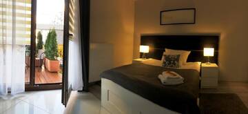 Фото номера Апартаменты-студио Апартаменты MOKO Apartment г. Варшава 7