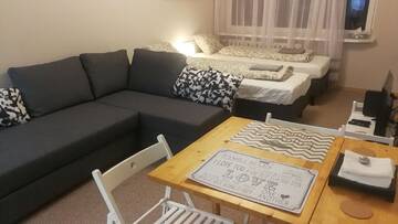 Фото номера Two-Bedroom Apartment - Rondo ONZ Апартаменты Labo Apartment Panska г. Варшава 19