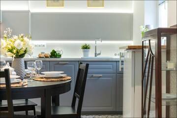 Фото номера Улучшенные апартаменты Апартаменты P&amp;O Home Cinema Apartment Zakroczymska г. Варшава 48