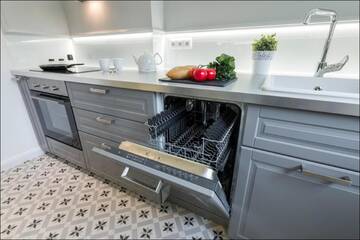 Фото номера Улучшенные апартаменты Апартаменты P&amp;O Home Cinema Apartment Zakroczymska г. Варшава 18