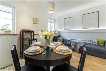 Фото номера Улучшенные апартаменты Апартаменты P&amp;O Home Cinema Apartment Zakroczymska г. Варшава 14