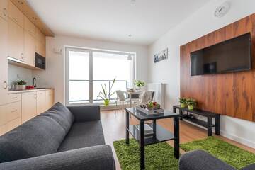 Фото номера Улучшенные апартаменты Апартаменты P&amp;O Apartments Szwedzka г. Варшава 8