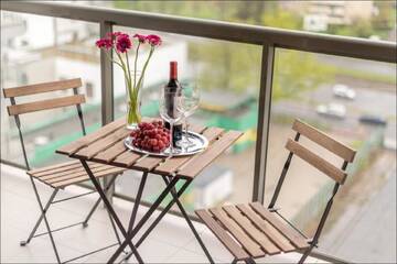 Фото номера Апартаменты с 1 спальней Апартаменты P&amp;O Apartments Aleja Krakowska г. Варшава 10