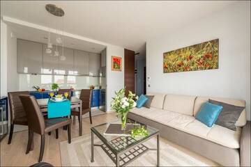 Фото номера Апартаменты с 1 спальней Апартаменты P&amp;O Apartments Aleja Krakowska г. Варшава 19
