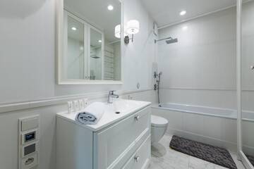 Фото номера Апартаменты с 1 спальней Апартаменты P&amp;O Apartments Aleja Krakowska г. Варшава 20