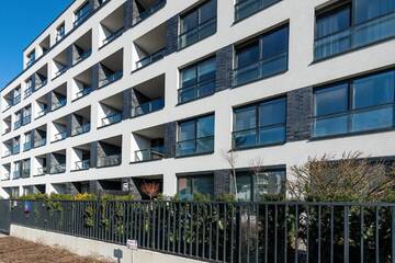 Фото номера Апартаменты с 1 спальней Апартаменты P&amp;O Apartments Aleja Krakowska г. Варшава 22