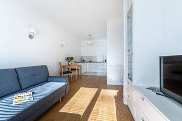 Фото номера Апартаменты с 1 спальней Апартаменты P&amp;O Apartments Aleja Krakowska г. Варшава 26