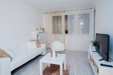Фото номера Апартаменты с 1 спальней Апартаменты ShortStayPoland Aleje Jerozolimskie (B13) г. Варшава 44