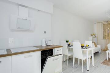 Фото номера Апартаменты с 1 спальней Апартаменты ShortStayPoland Aleje Jerozolimskie (B13) г. Варшава 9