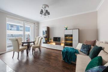 Фото номера One-Bedroom Apartment - 9b Kolska Street Апартаменты P&amp;O Apartments Kolska 9b - CH KLIF г. Варшава 33