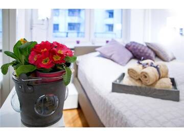 Фото номера Апартаменты с 1 спальней Апартаменты Srebrna Warsaw Apartment г. Варшава 77