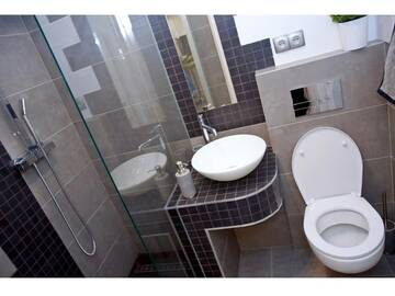 Фото номера Апартаменты с 1 спальней Апартаменты Srebrna Warsaw Apartment г. Варшава 56