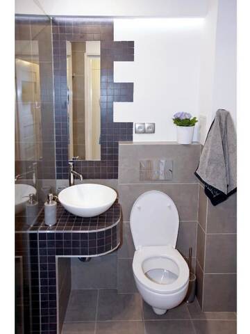 Фото номера Апартаменты с 1 спальней Апартаменты Srebrna Warsaw Apartment г. Варшава 57