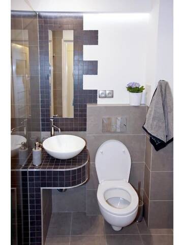 Фото номера Апартаменты с 1 спальней Апартаменты Srebrna Warsaw Apartment г. Варшава 26