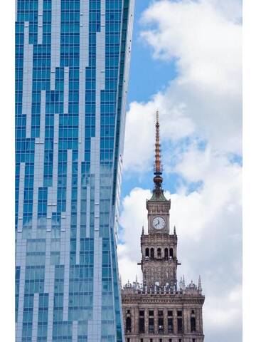 Фото номера Апартаменты с 1 спальней Апартаменты Srebrna Warsaw Apartment г. Варшава 65