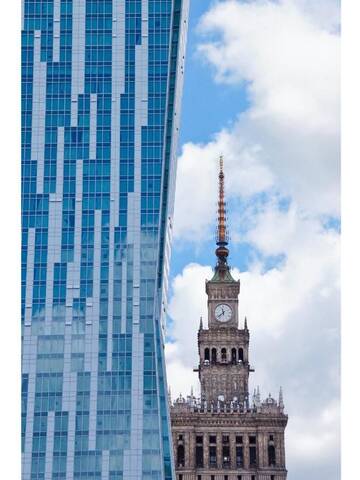 Фото номера Апартаменты с 1 спальней Апартаменты Srebrna Warsaw Apartment г. Варшава 33
