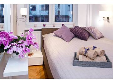 Фото номера Апартаменты с 1 спальней Апартаменты Srebrna Warsaw Apartment г. Варшава 10