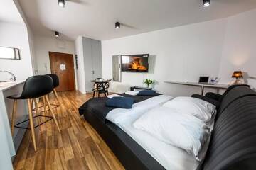 Фото номера Номер-студио Делюкс Апартаменты Kazou Service г. Варшава 6