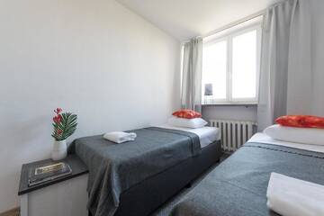 Фото номера Апартаменты с 3 спальнями Апартаменты HOME OFFICE - P&amp;O Apartments Prosta г. Варшава 8