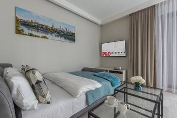 Фото номера Апартаменты с 1 спальней Апартаменты P&amp;O Corporate Serviced Apartments Cybernetyki г. Варшава 13