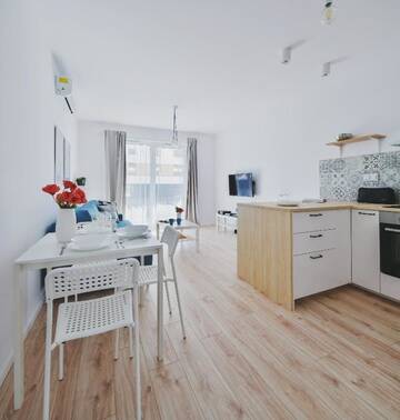 Фото номера Апартаменты Апартаменты P&amp;O Corporate Serviced Apartments Cybernetyki г. Варшава 3