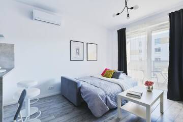 Фото номера Апартаменты Апартаменты P&amp;O Corporate Serviced Apartments Cybernetyki г. Варшава 2