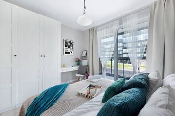 Фото номера Апартаменты с 1 спальней Апартаменты P&amp;O Corporate Serviced Apartments Cybernetyki г. Варшава 10