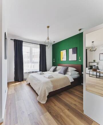 Фото номера Апартаменты Апартаменты P&amp;O Corporate Serviced Apartments Cybernetyki г. Варшава 2