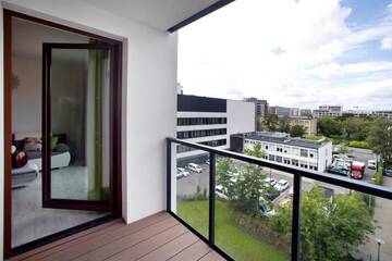 Фото номера Апартаменты с 1 спальней Апартаменты P&amp;O Corporate Serviced Apartments Cybernetyki г. Варшава 13