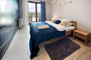 Фото номера Апартаменты с 1 спальней Апартаменты P&amp;O Corporate Serviced Apartments Cybernetyki г. Варшава 11