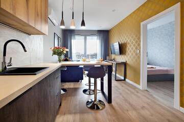 Фото номера Апартаменты Апартаменты P&amp;O Corporate Serviced Apartments Cybernetyki г. Варшава 14