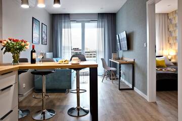Фото номера Апартаменты Апартаменты P&amp;O Corporate Serviced Apartments Cybernetyki г. Варшава 13